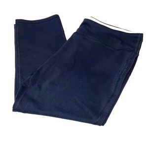 Black Marika Sport Cropped Leggings